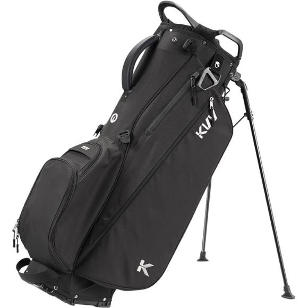 Lightweight Golf Stand Bag with 7 Way Full-Length Dividers, 5 Zippered